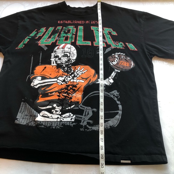 PSA Public Service Announcement Black T-Shirt Graphic Print Men’s Size 2XL Tee - Picture 15 of 16